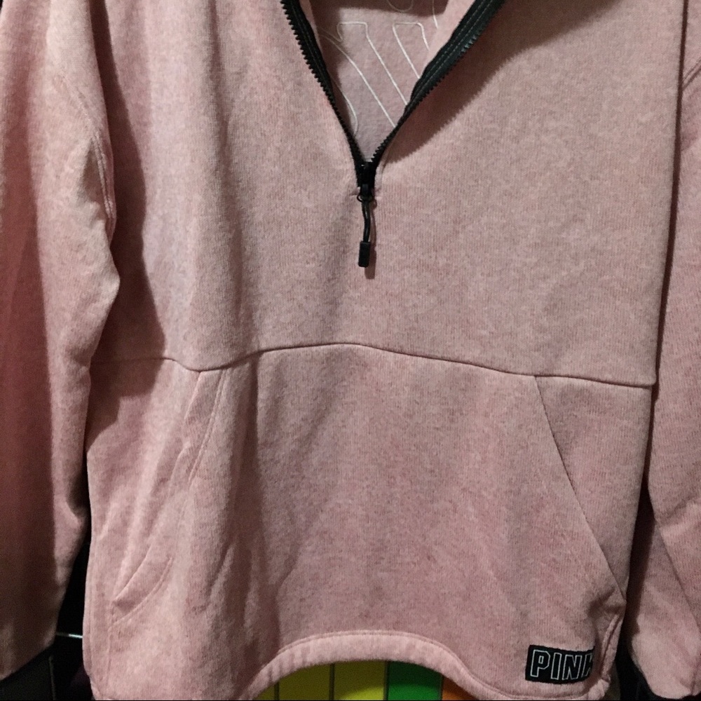 Pink Fleece Sweater.